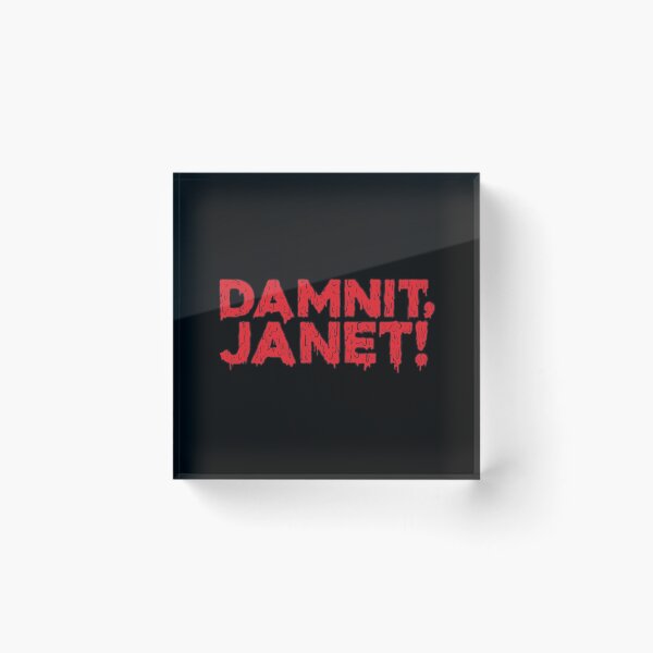 Item preview, Damnit, Janet! designed and sold by BaddestShirt.