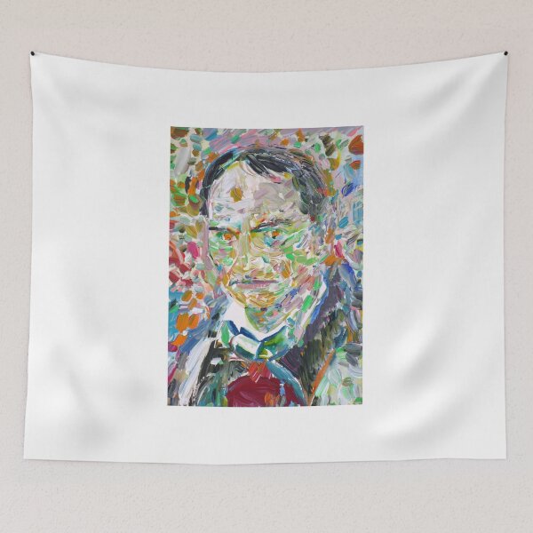 Item preview, CHARLES BAUDELAIRE acrylic portrait designed and sold by lautir.