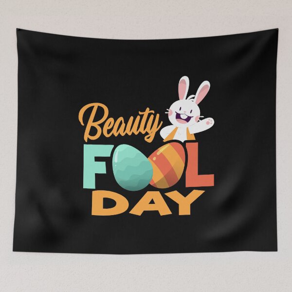 Item preview, Beauty Fool Day, Humorous  Easter Egg, April Fools Day, Funny Fat Beautiful Bunny ,  designed and sold by Merchking1.