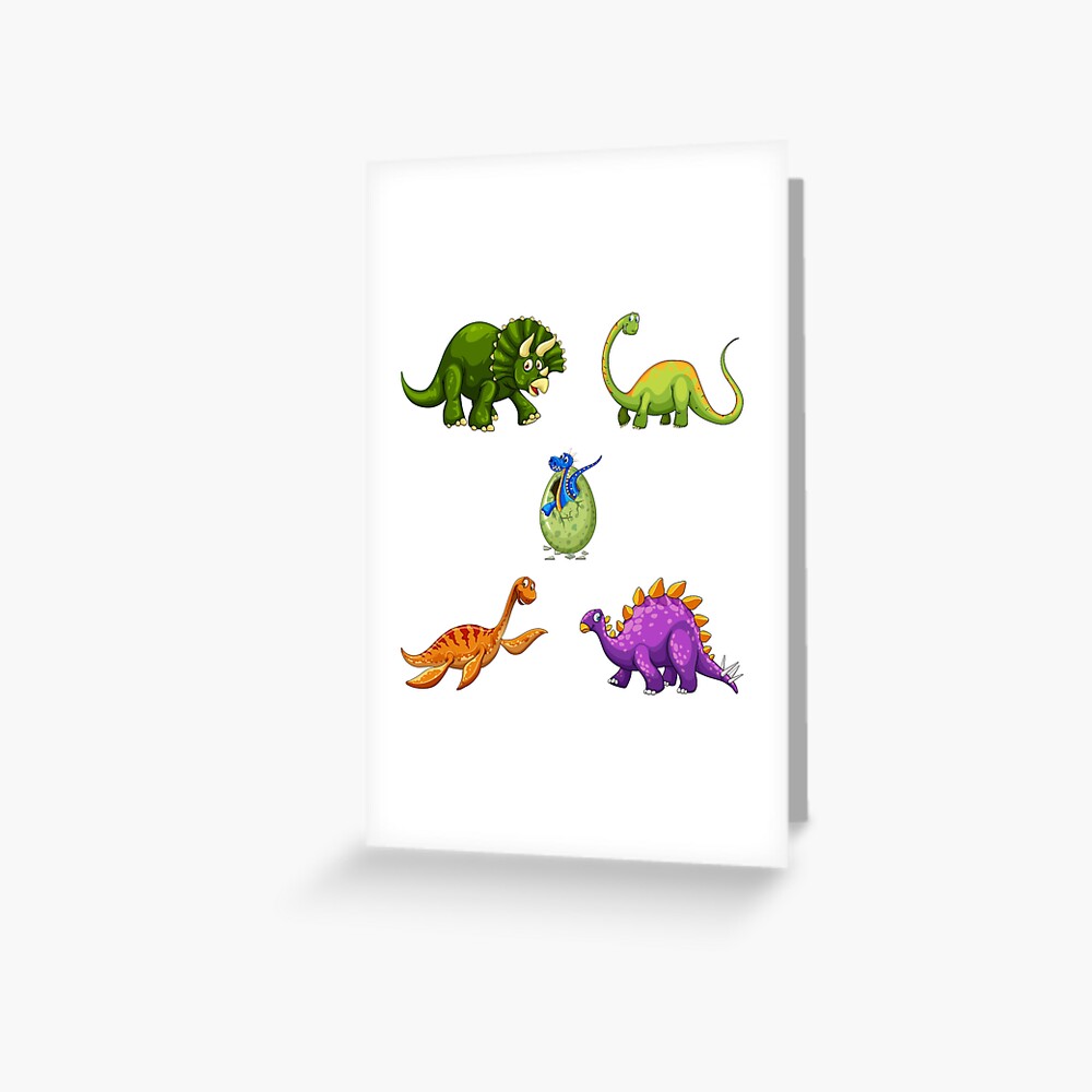 Second Ave - Tarjeta De Felicitación De Cumpleaños Para Sobrino, Diseño De Dinosaurio