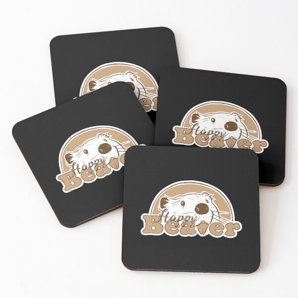 Item preview, Happy Beaver designed and sold by BaddestShirt.