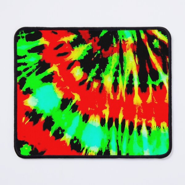 Artikelvorschau, Tie Dye Design Rot, Schwarz, Grün entworfen und verkauft von Kaysart2020.