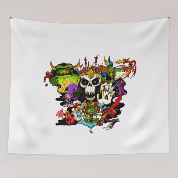 Item preview, Monsters Tomb of the Unknown Evils  designed and sold by SilverBaboon.