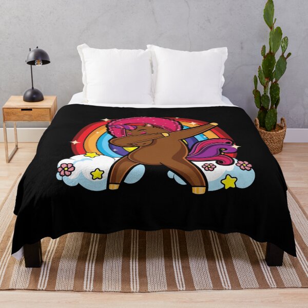 Item preview, Beautiful African American Unicorn Magic Women designed and sold by DoSt-997.