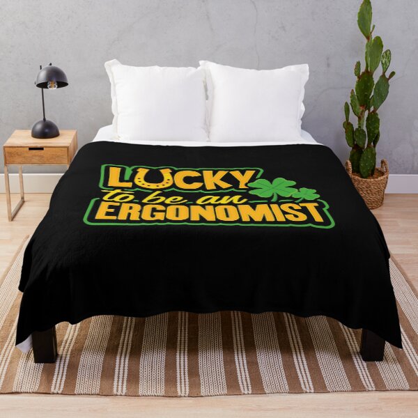 Item preview, Saint Patrick Day Lucky To Be An Ergonomist Awesome Profession Career designed and sold by Merchking1.