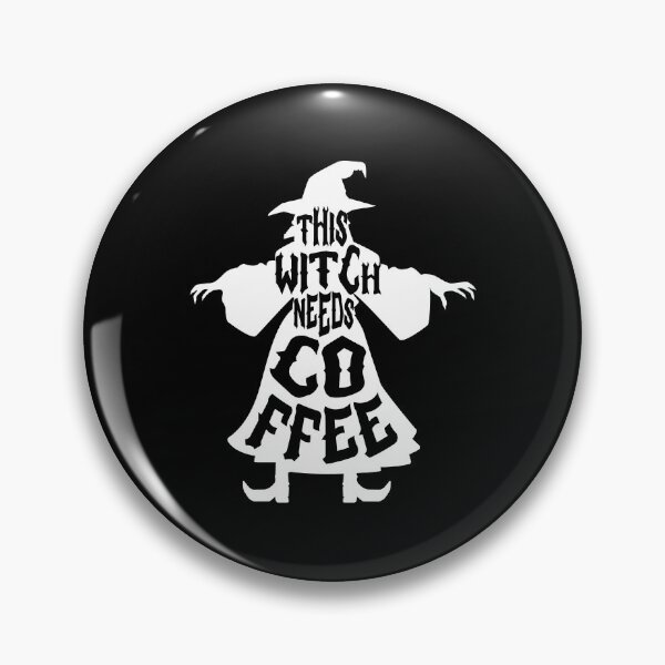 Item preview, this witch needs coffee before anything for halloween scary witch design for coffee lovers designed and sold by mydreamcatcher.
