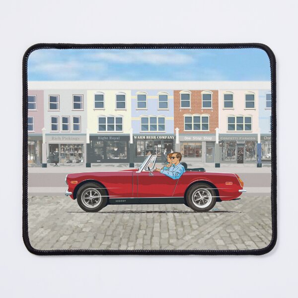 Item preview, Damask Red color Mk3 Midget – with the round wheel arches designed and sold by Bigs66.
