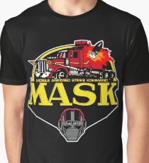 MASK Mobile Armored Strike Kommand Retro 80's Cartoon Graphic T-Shirt