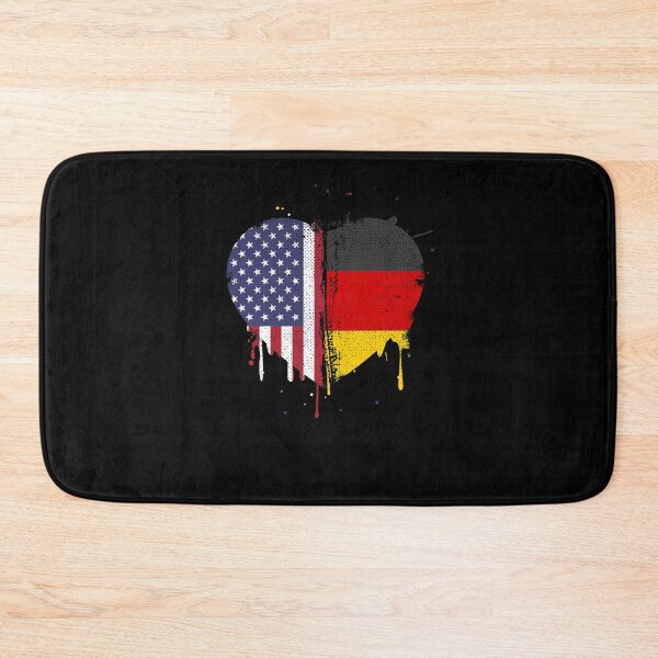 Item preview, USA America Germany Flag United Heart Countries designed and sold by DoSt-997.