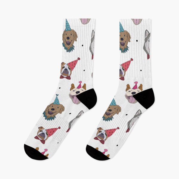 Item preview, Party Dogs Pattern designed and sold by Lucy Scriven.