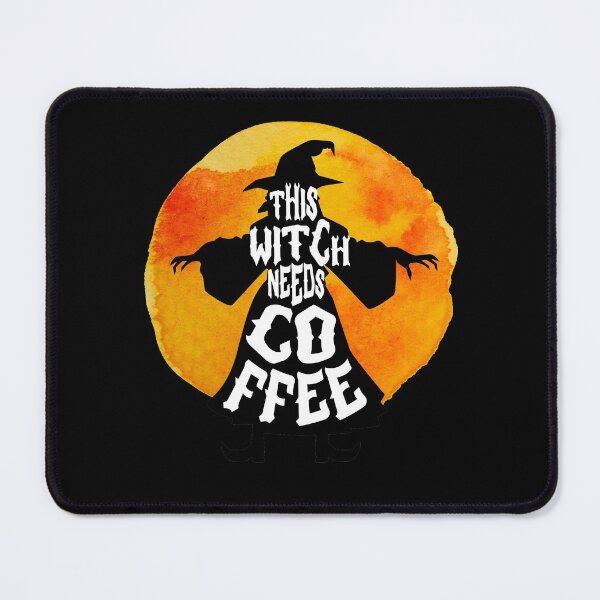 Item preview, this witch needs coffee before anything for halloween scary witch design for coffee lovers designed and sold by mydreamcatcher.
