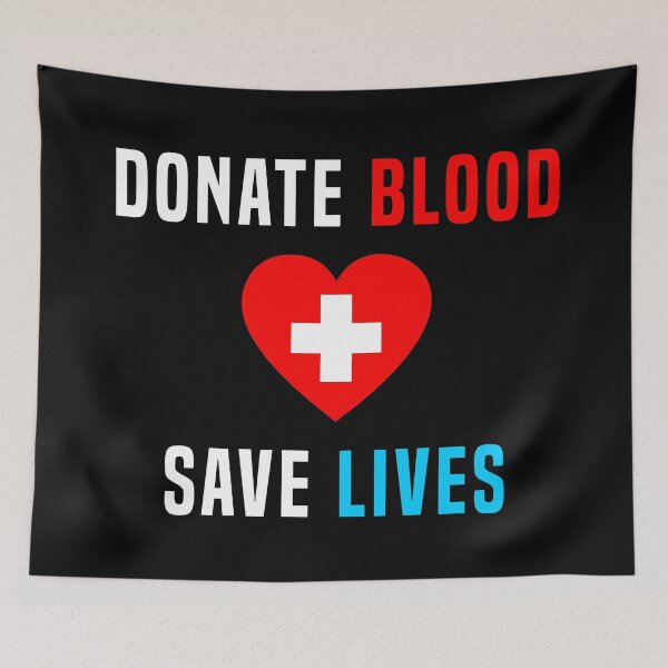 Item preview, Donate Blood Save Lives designed and sold by Color-Sparkle.
