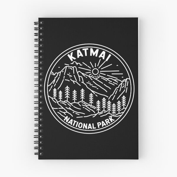 Item preview, Katmai National Park Alaska Monoline designed and sold by KrisSidDesigns.
