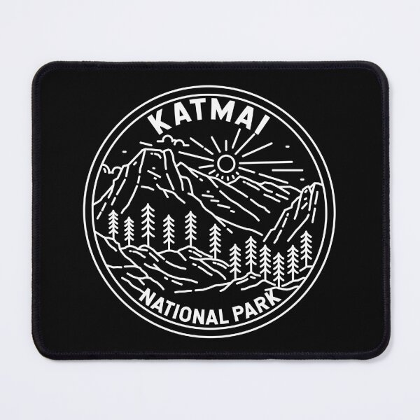 Item preview, Katmai National Park Alaska Monoline designed and sold by KrisSidDesigns.