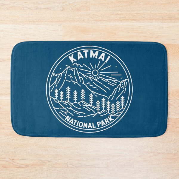 Item preview, Katmai National Park Alaska Monoline designed and sold by KrisSidDesigns.