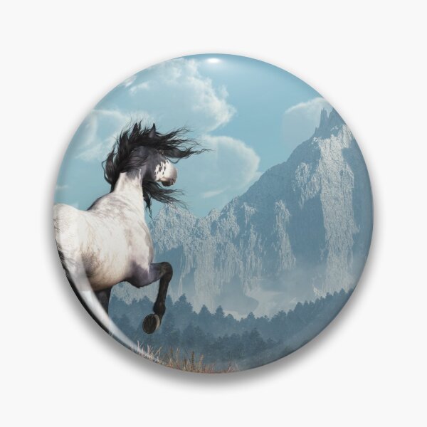Item preview, Blue Roan and Distant Mountain designed and sold by Daniel Eskridge.
