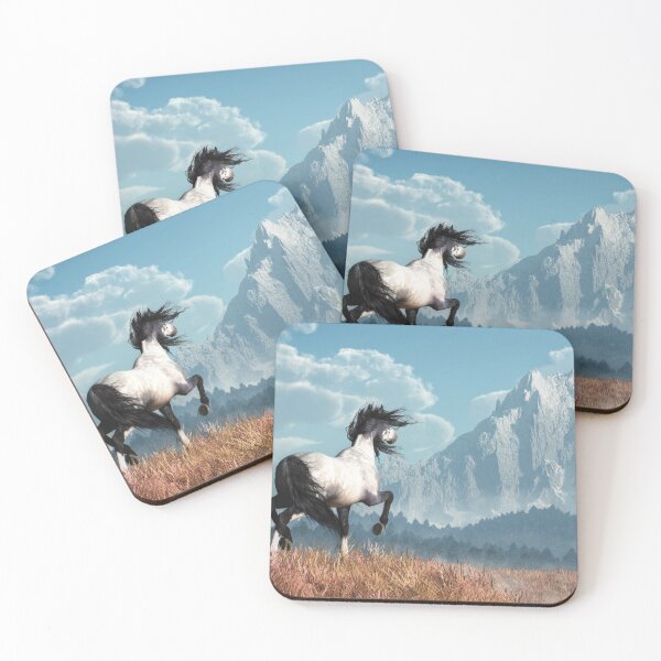 Item preview, Blue Roan and Distant Mountain designed and sold by Daniel Eskridge.