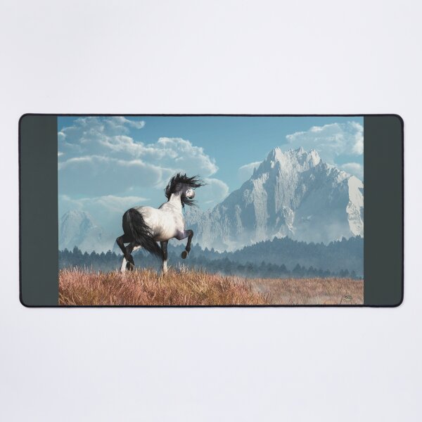 Item preview, Blue Roan and Distant Mountain designed and sold by Daniel Eskridge.