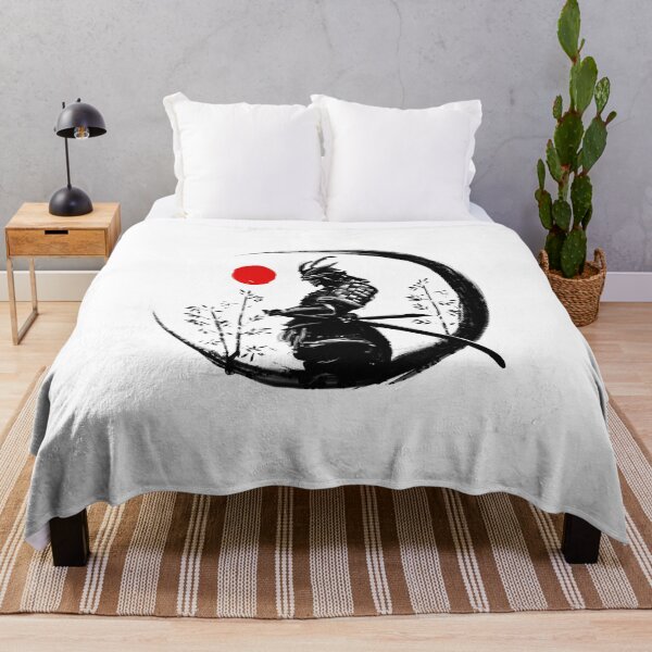 Item preview, Samurai Red Moon designed and sold by Tee-Star.