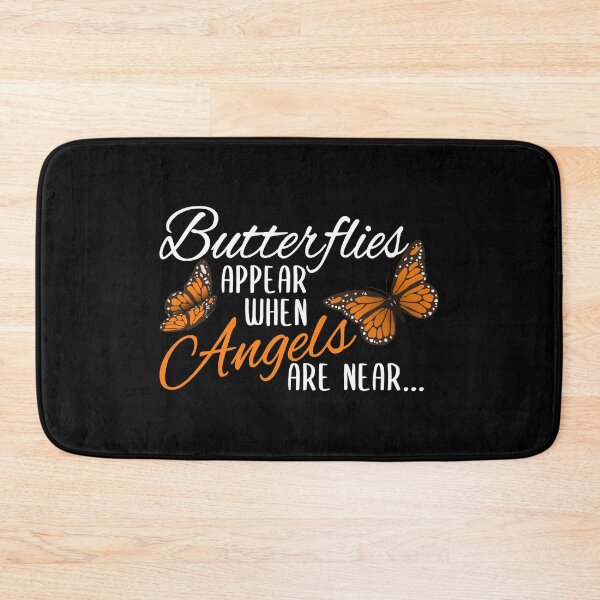 Item preview, Butterflies Appear When Angel Are Near, Inspirational Quotes , Monarch Butterfly designed and sold by Merchking1.