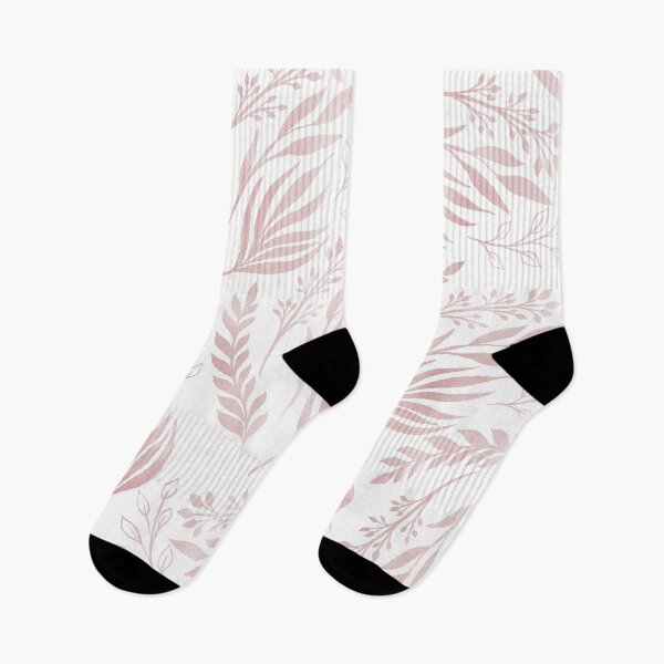 Item preview, Classy Rose Gold Foliage Botanical White Design designed and sold by InovArtS.