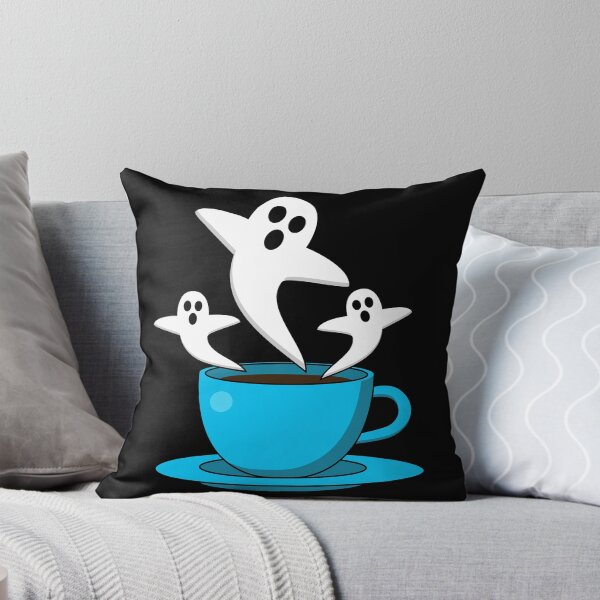 Item preview, A Cup of Ghost Smoking Coffee designed and sold by BirdAtWork.