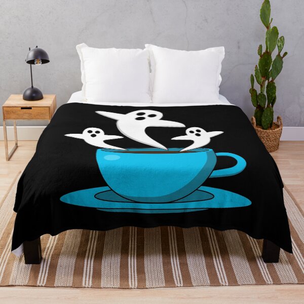 Item preview, A Cup of Ghost Smoking Coffee designed and sold by BirdAtWork.
