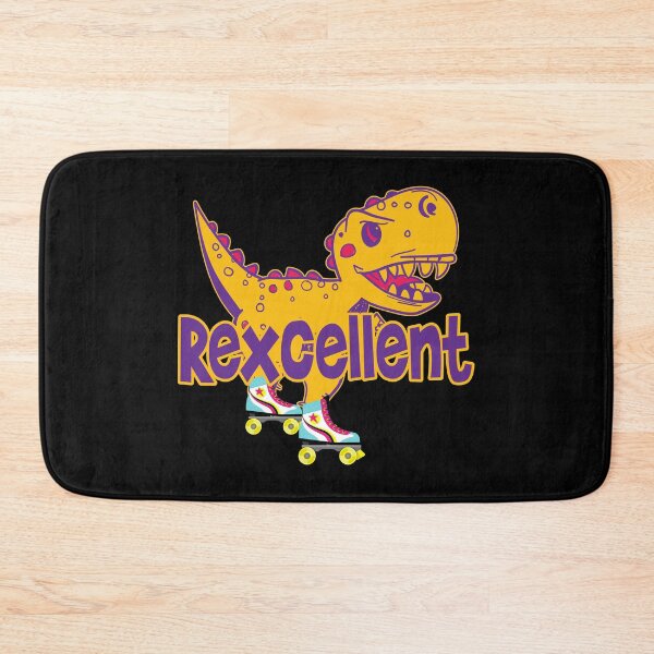 Item preview, T Rexcellent 90's, Funny Dinosaur Tyrannosaurus Ice Skaters , Ice Skating designed and sold by Merchking1.