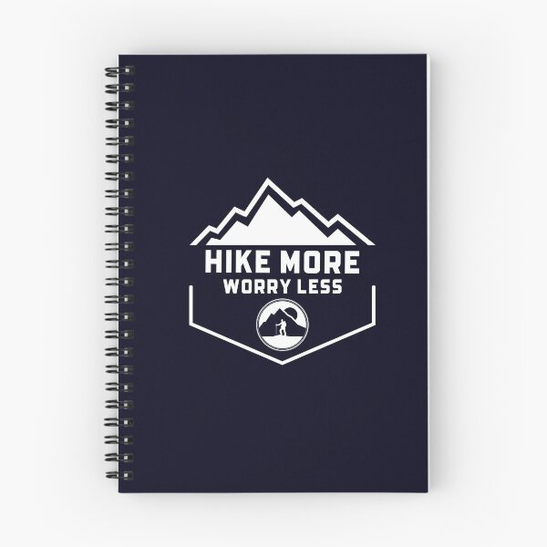 Item preview, Hike More Worry Less designed and sold by SoloDesignCo.