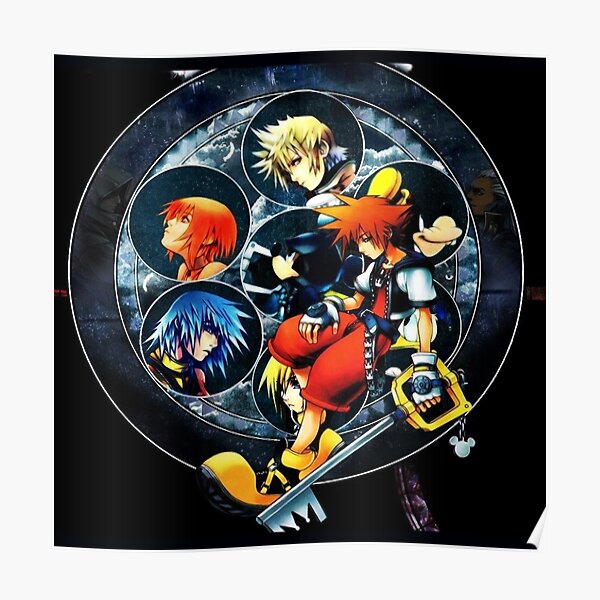 Kingdom Hearts Iii Posters Redbubble