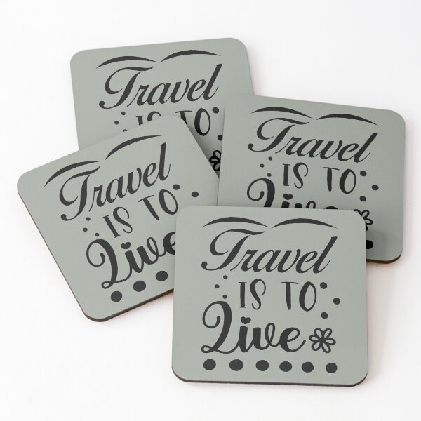 Item preview, Travel is to Live designed and sold by Sheepherder120.