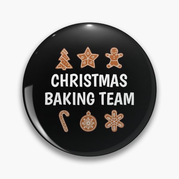 Artikelvorschau, Lebkuchen-Weihnachtsbacken-Team Baker Xmas Cookies entworfen und verkauft von Merchking1.