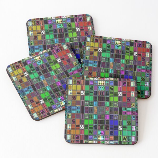 Item preview, Colorful Mosaic Jewels. designed and sold by JLincoln48.
