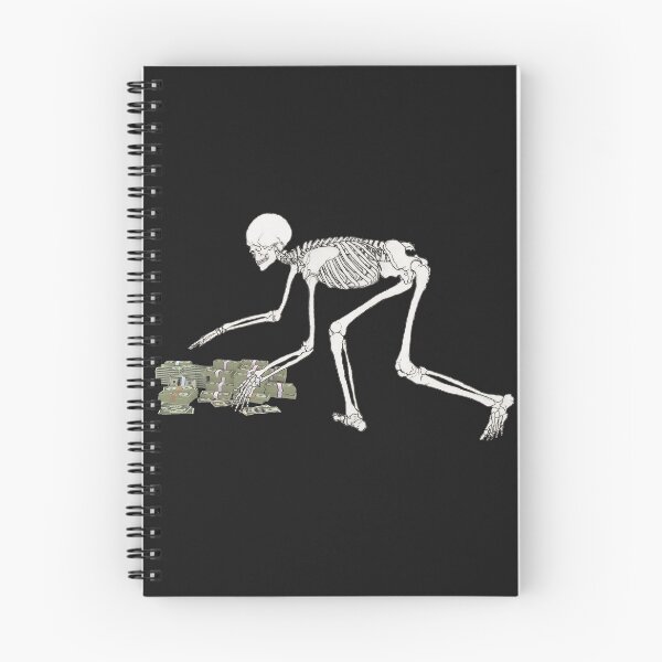 Item preview, Halloween Skeleton Coin Collecting - Money designed and sold by nakavt.