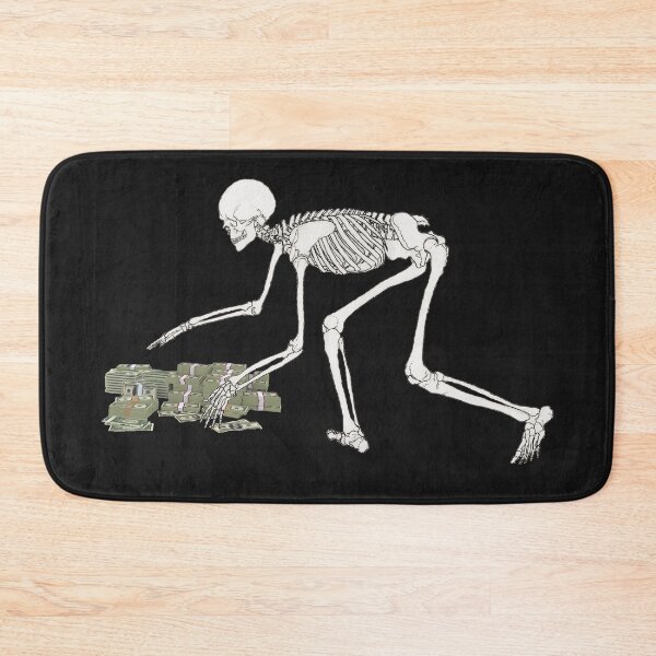 Item preview, Halloween Skeleton Coin Collecting - Money designed and sold by nakavt.