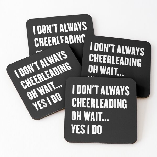 Item preview,  Dont Always Cheerleading Wait Sarcastic designed and sold by dominique235.