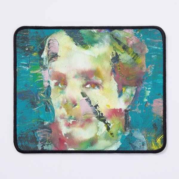 Item preview, CHARLES BAUDELAIRE oil and watercolor portrait designed and sold by lautir.