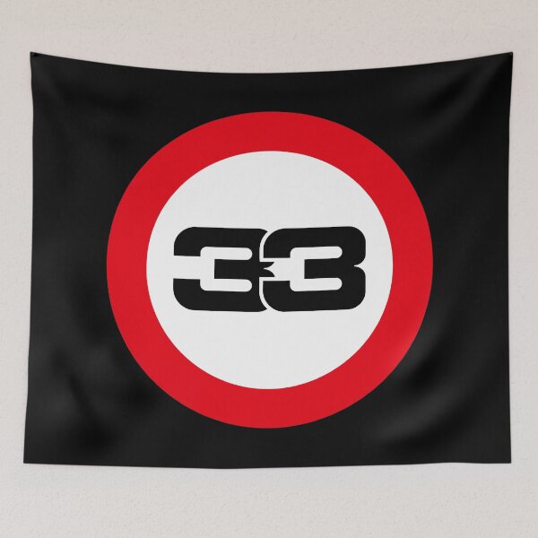 Item preview, Max Verstappen Speedlimitsign designed and sold by vuilwerk.