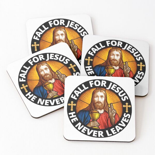 Item preview, Fall For Jesus He Never Leaves designed and sold by RGRamsey.