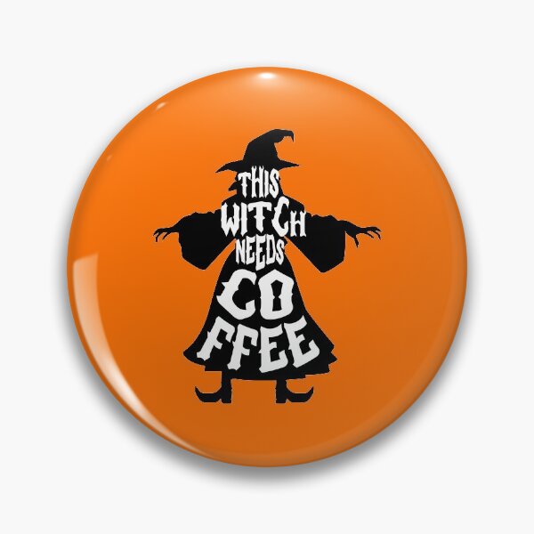 Item preview, this witch needs coffee before anything for halloween scary witch design for coffee lovers designed and sold by mydreamcatcher.