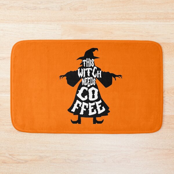 Item preview, this witch needs coffee before anything for halloween scary witch design for coffee lovers designed and sold by mydreamcatcher.