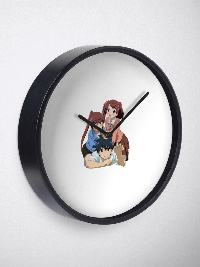 Kiss x Sis anime Clock for Sale by P1xeL