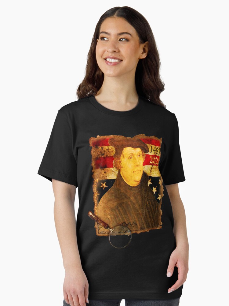 Thumbnail 2 of 7, Essential T-Shirt, Martin Luther Day designed and sold by CamelotDaily.