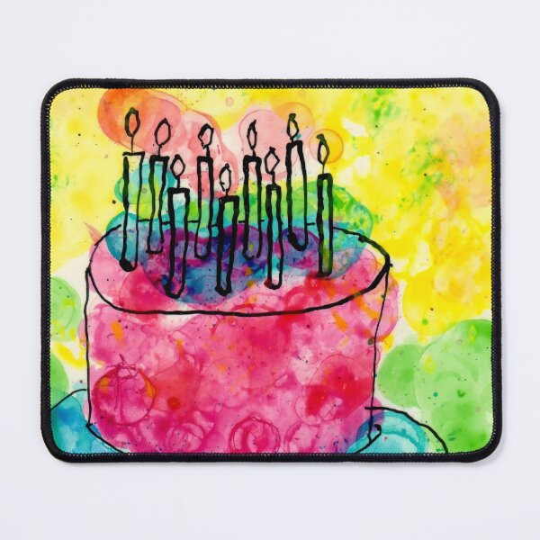 Item preview, "Birthday Cake No. 3" designed and sold by Gelarie Johnson.