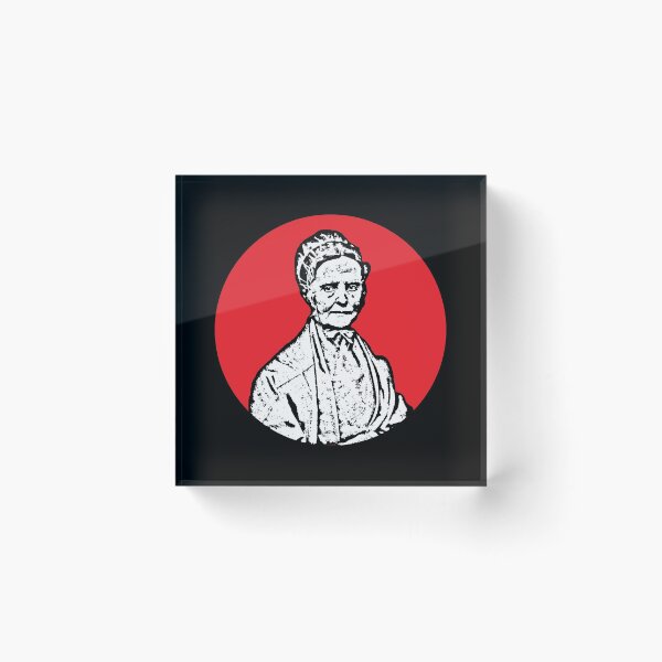 Item preview, Lucretia Mott designed and sold by RevolutionInPaint.