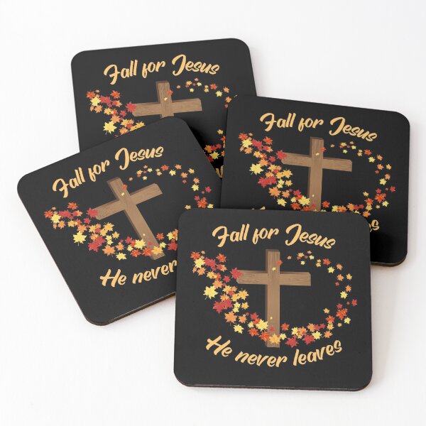 Item preview, Fall for Jesus He never leaves designed and sold by Caregiverology.