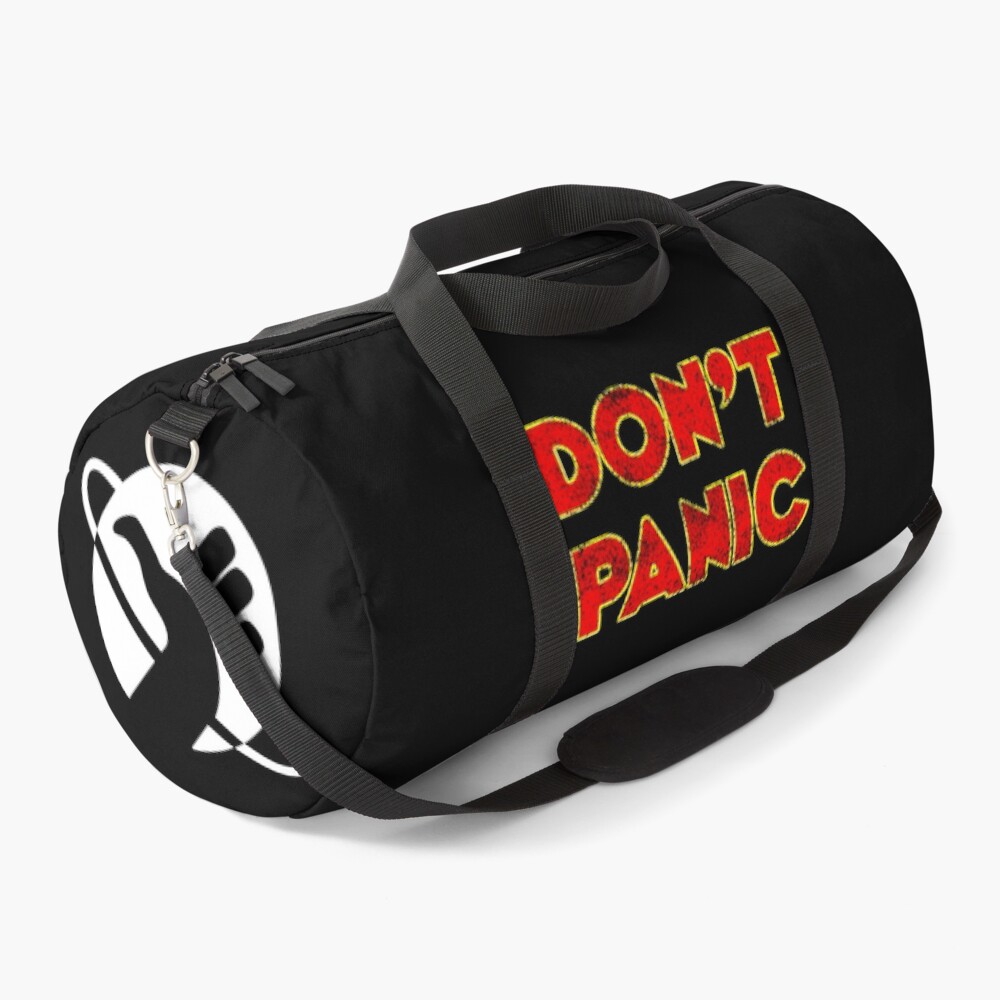 Dont Panic color Duffle Bag