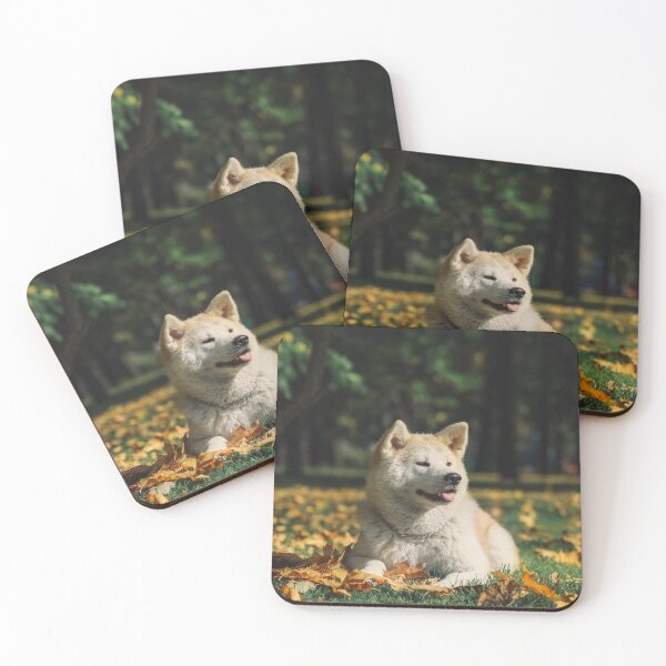 Item preview, Autumn Season Akita Dog  designed and sold by TheWildFlix.