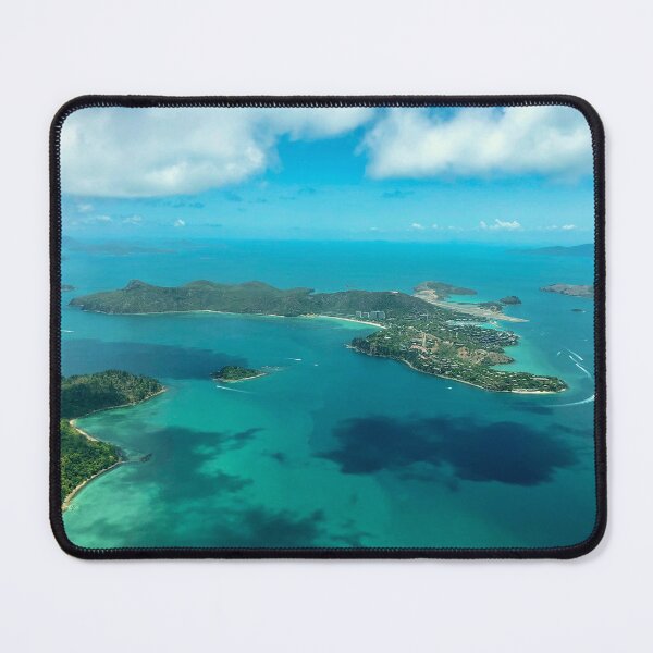 Hamilton Island, Witsundays Islands, Aerial Mouse Pad