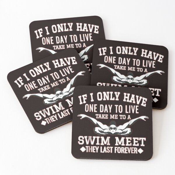Item preview, If i only have one day to live take me to a swim meet the last forever essential shirt designed and sold by aramida.